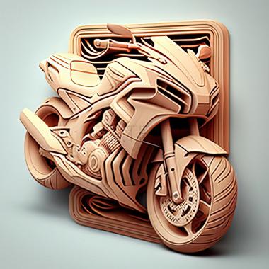 3D модель Honda CTX1300 (STL)